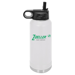 Polar Camel 32 oz. White Water Bottle